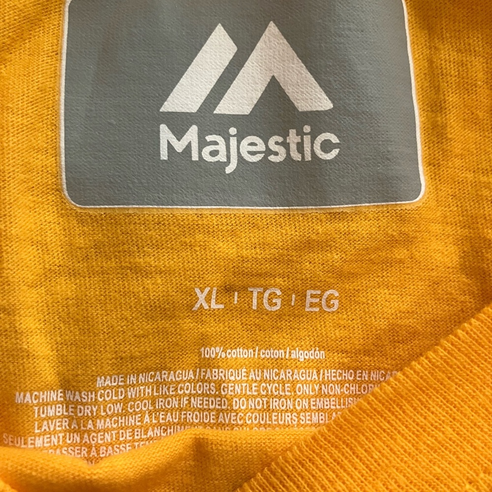 Majestic Milwaukee Brewers Gold Tee - Picture 3 of 3